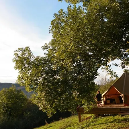 Tente De Glamping Avec Piscine ラグジュアリーテント Teillet (Tarn)