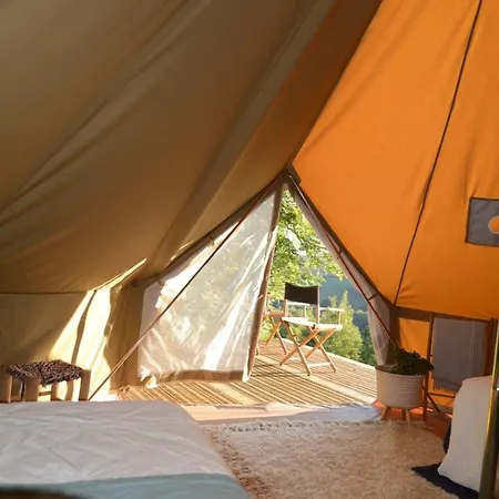 Tente De Glamping Avec Piscine * Teillet (Tarn)